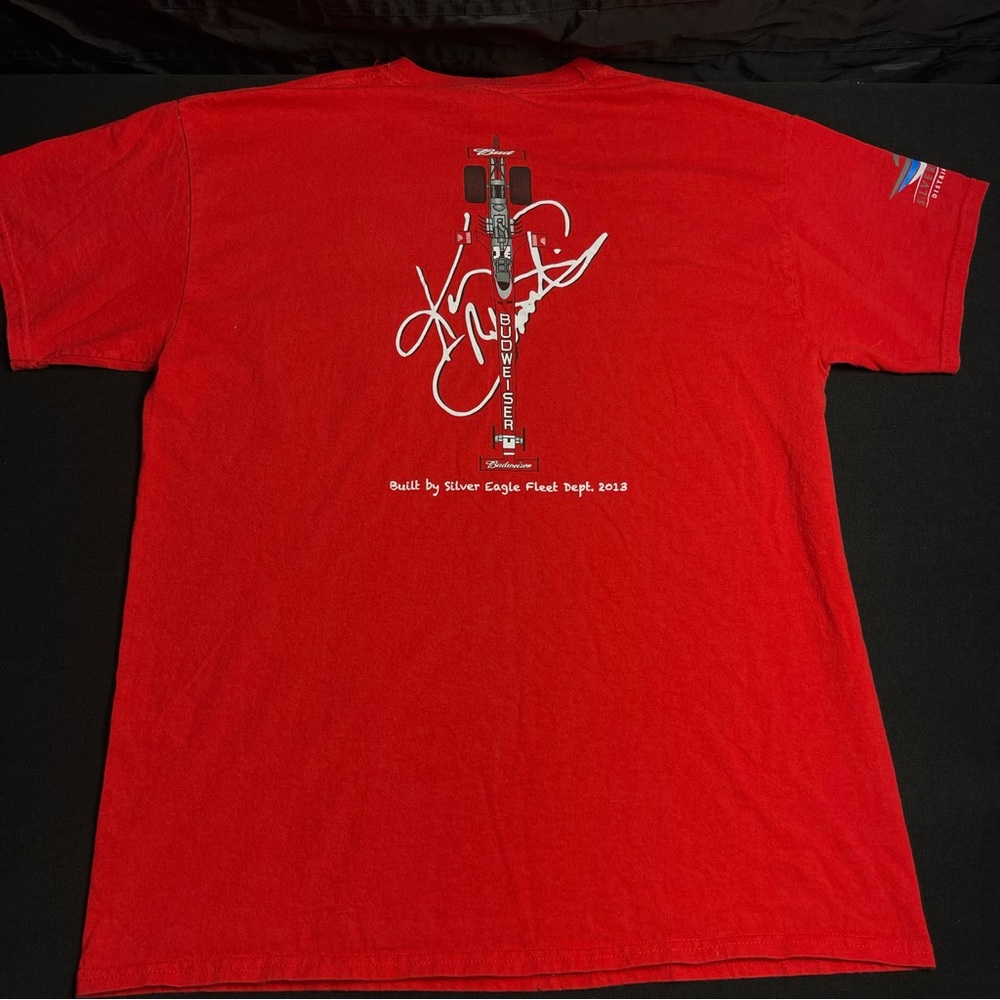 Budweiser Racing Red Tee - Picture 2 of 7